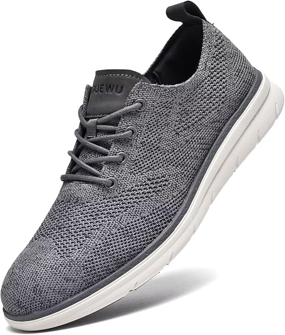 Men's Dress Oxfords Casual Walking Shoes Lightweight Mesh Business Work Sneakers Tennis Footwear