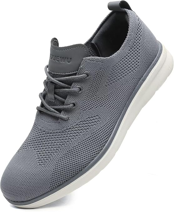 Men's Dress Oxfords Casual Walking Shoes Lightweight Mesh Business Work Sneakers Tennis Footwear